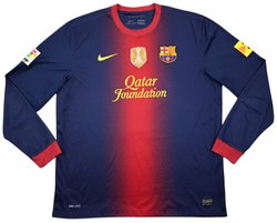 2012-13 FC BARCELONA LONGSLEEVE SHIRT XL