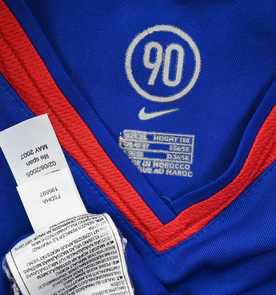 2005-06 MANCHESTER UNITED *HEINZE* SHIRT XL