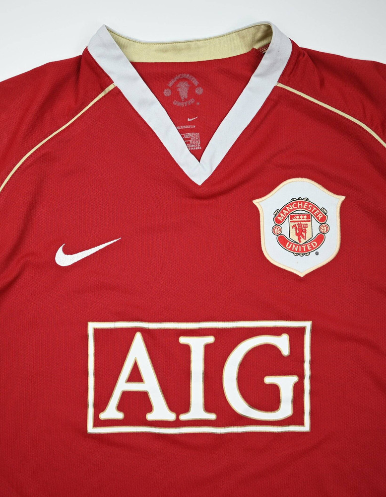 2006-07 MANCHESTER UNITED SHIRT L