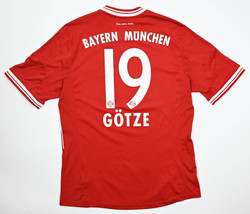 2013-14 BAYERN MUNCHEN *GOTZE* SHIRT L