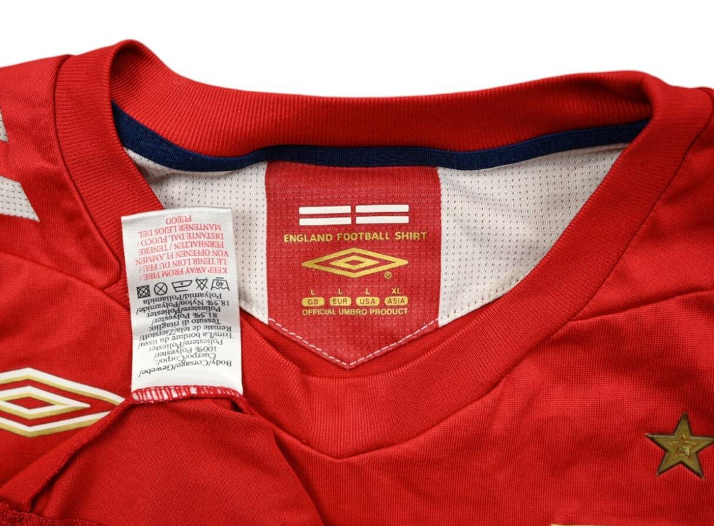 2006-08 ENGLAND SHIRT L