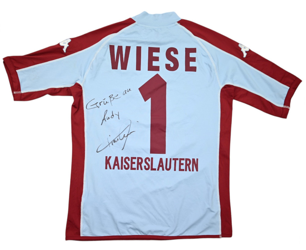 2005-06 1 FC KAISERSLAUTERN *WIESE* SHIRT XL