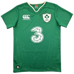 IRELAND IRFU RUGBY SHIRT L. BOYS / 12YRS