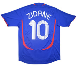 2006-07 FRANCE *ZIDANE* SHIRT L