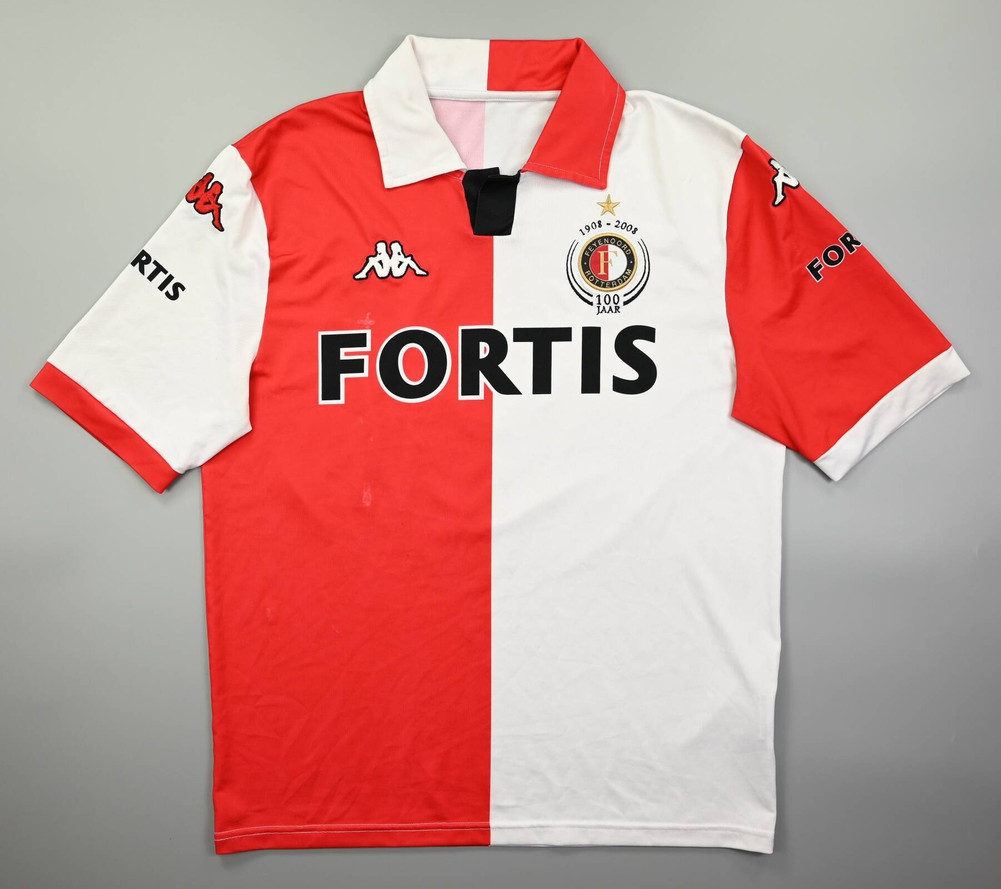 2008-09 FEYENOORD ROTTERDAM *VAN BRONCKHORST* KOSZULKA XXL