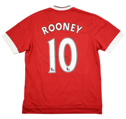 2015-16 MANCHESTER UNITED *ROONEY* SHIRT L