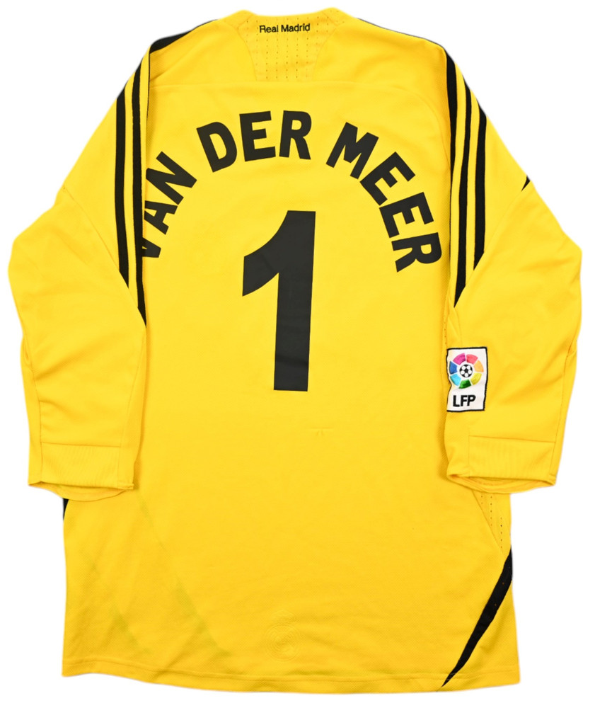 2008-09 REAL MADRID *VAN DER MEER* GK KOSZULKA S