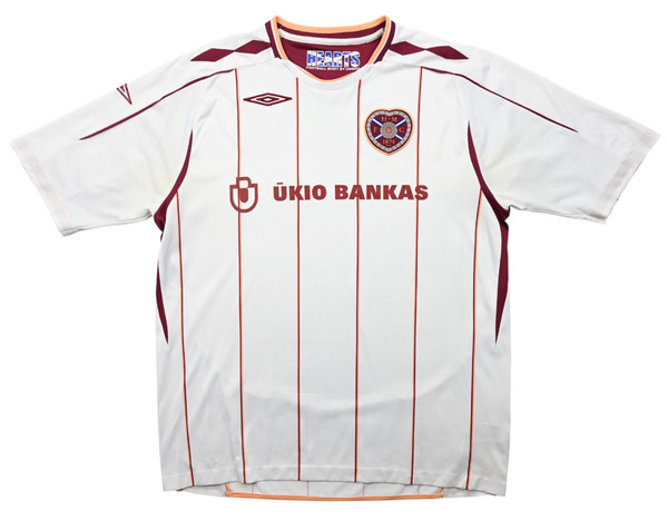 2007-08 HEARTS SHIRT XL