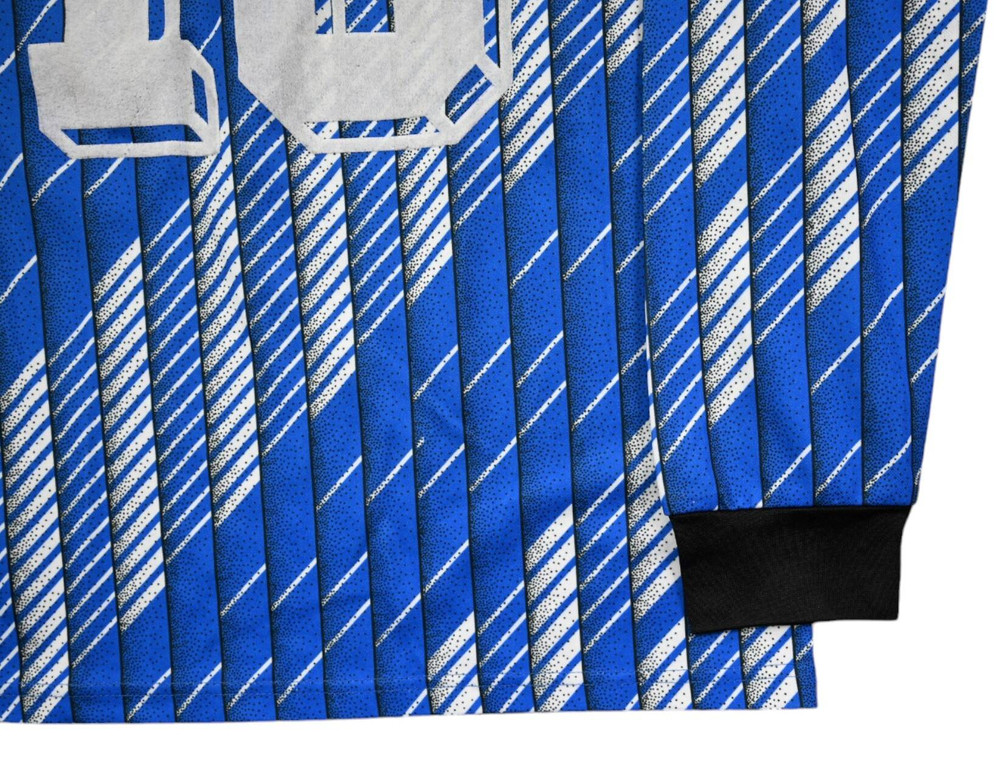 BLAU-WEIB WANZLEBEN #10 LONGSLEEVE XS. BOYS