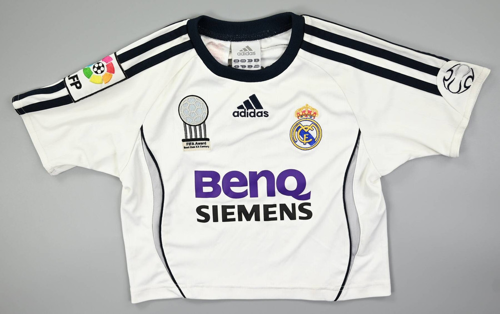 2006-07 REAL MADRID KOSZULKA 92CM