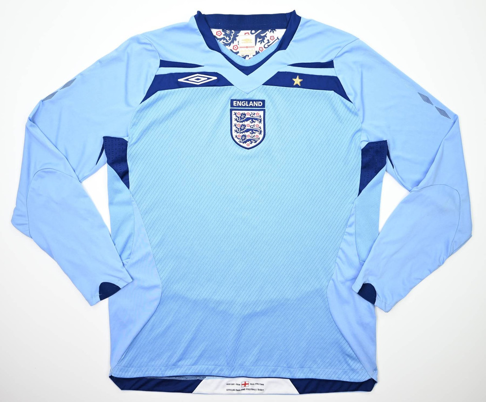 2008-10 ENGLAND LONGSLEEVE KOSZULKA L