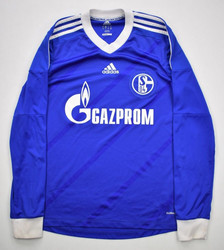 2012-14 SCHALKE 04 LONGSLEEVE SHIRT S