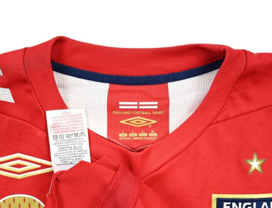 2006-08 ENGLAND *LAMPARD* SHIRT L