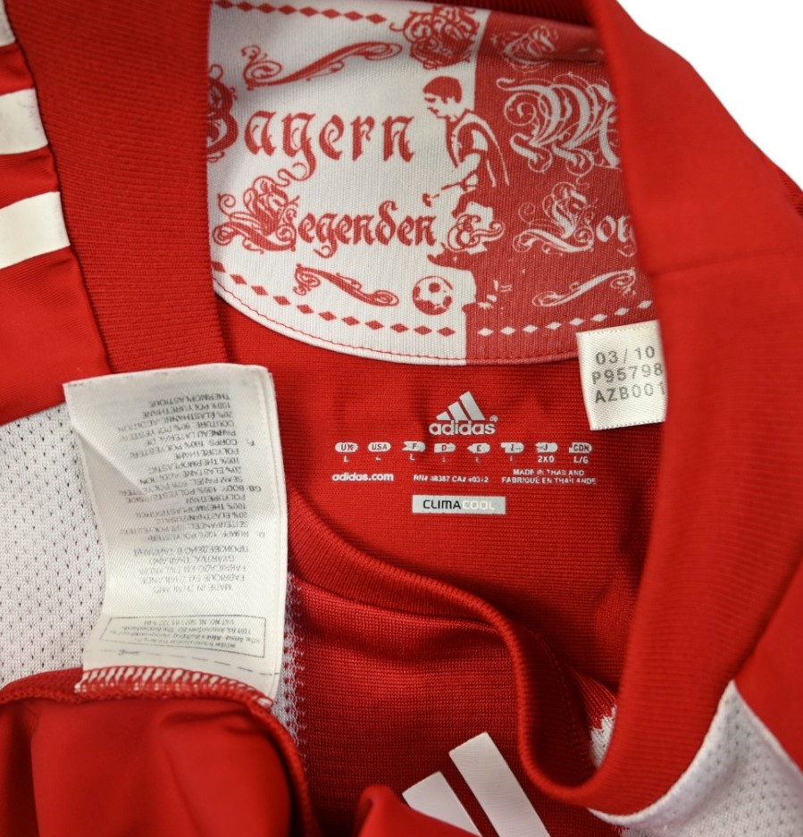 2010-11 BAYERN MUNCHEN *SCHWEINSTEIGER* PLAYER ISSUE SHIRT L