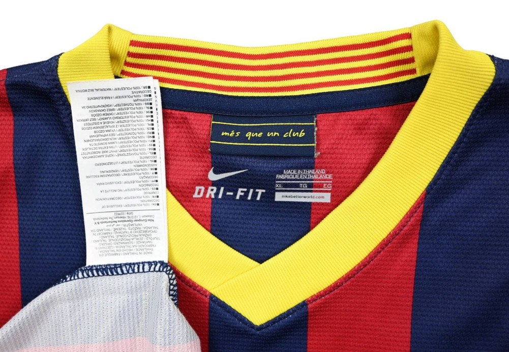 2013-14 FC BARCELONA *A. INIESTA* KOSZULKA XL