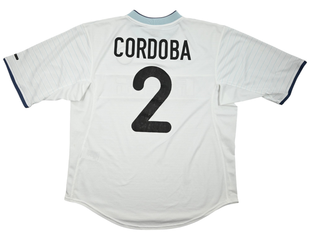 2000-01 INTER MILAN *CORDOBA* KOSZULKA XL
