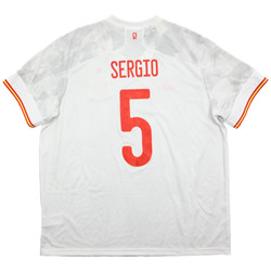 2020-21 SPAIN *SERGIO* SHIRT XXL