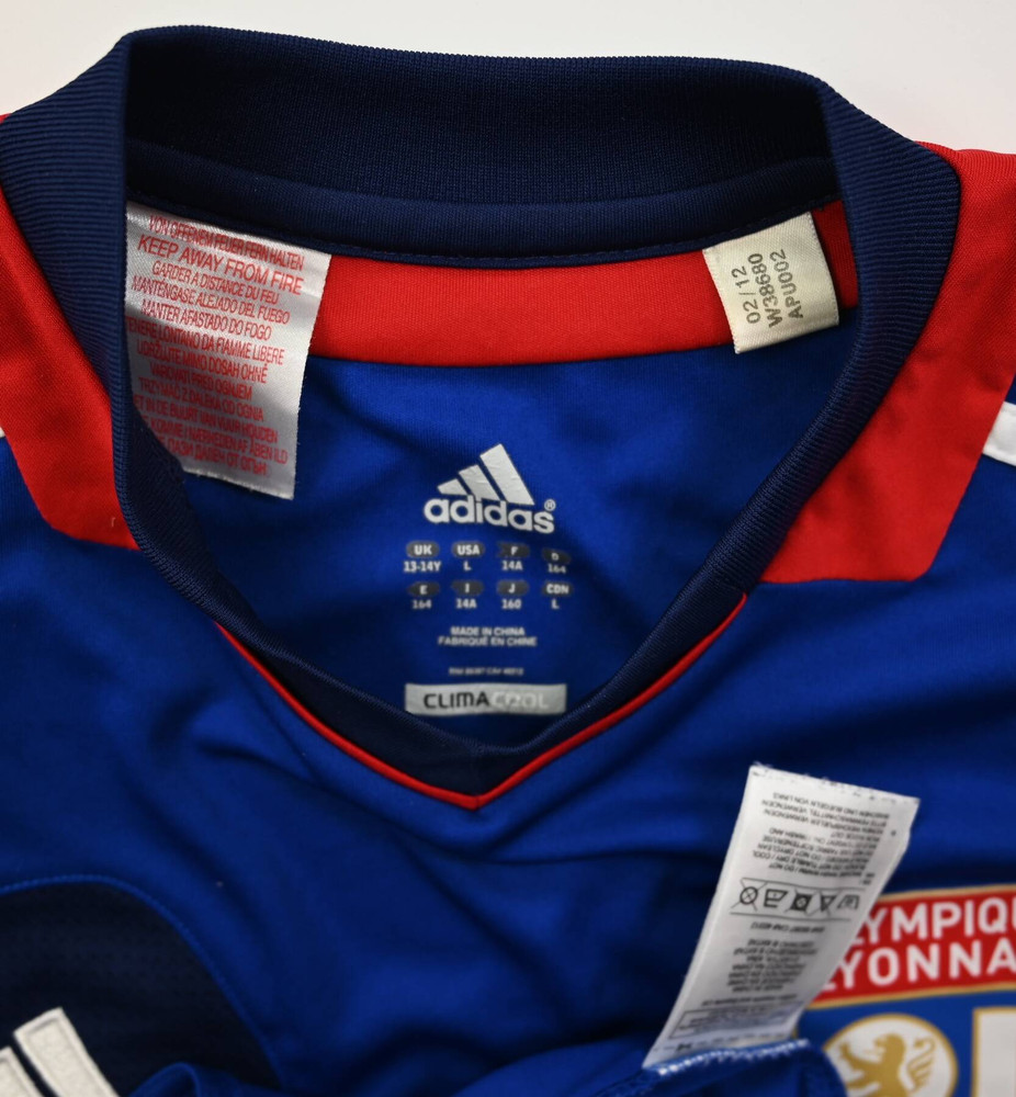 2012-13 OLYMPIQUE LYON SHIRT L. BOYS