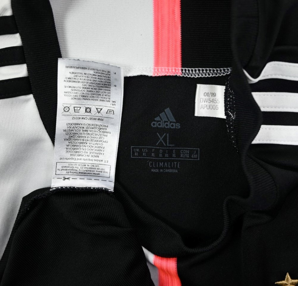 2019-20 JUVENTUS KOSZULKA XL