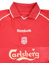 2000-02 LIVERPOOL *GERRARD* SHIRT S