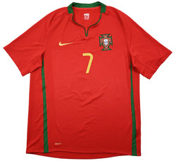2008-10 PORTUGAL *RONALDO* SHIRT L