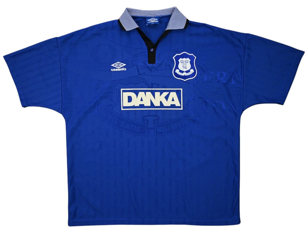 1995-97 EVERTON FC SHIRT XXL