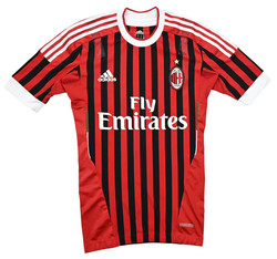 2011-12 AC MILAN TECHFIT PLAYER ISSUE KOSZULKA M