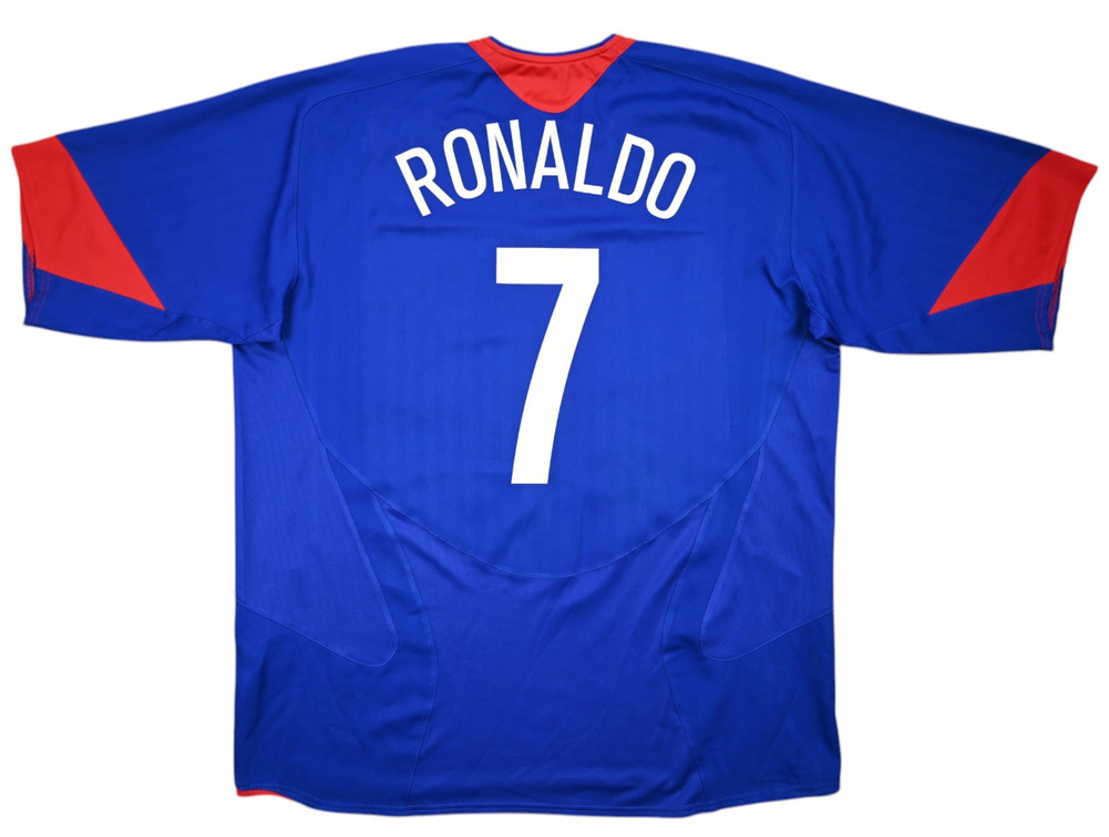 2005-06 MANCHESTER UNITED *RONALDO* SHIRT XXL
