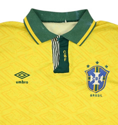 1992-93 BRAZIL #18 SHIRT XL