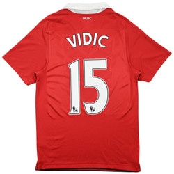 2010-11 MANCHESTER UNITED *VIDIC* KOSZULKA S