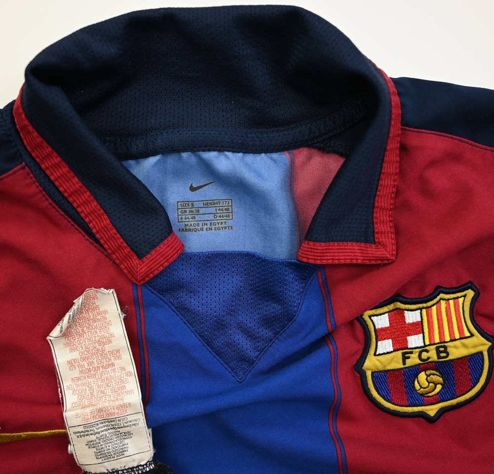 2003-04 FC BARCELONA SHIRT S