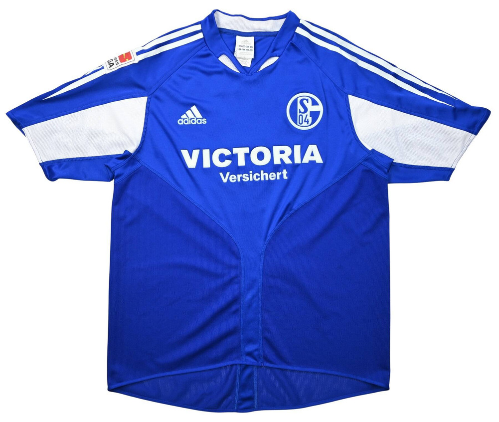 2004-06 FC SCHALKE 04 *LARSEN* SHIRT L