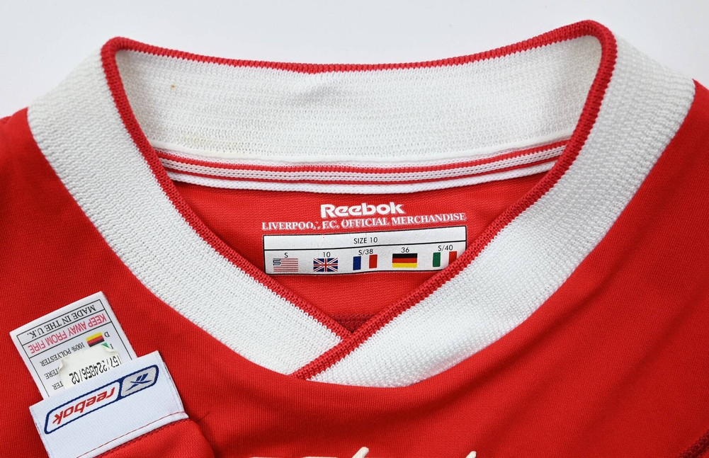 2002-04 LIVERPOOL WOMEN SHIRT M