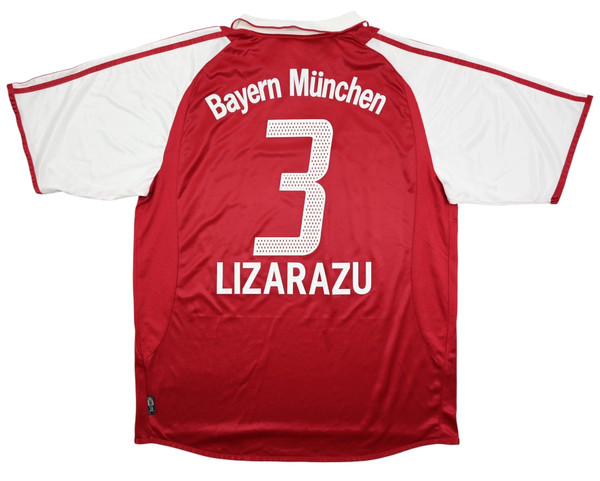 2004-05 BAYERN MUNCHEN *LIZARAZU* SHIRT L