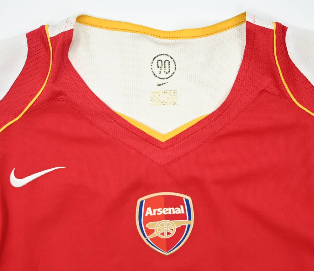 2004-05 ARSENAL LONDON *BERGKAMP* SHIRT XL