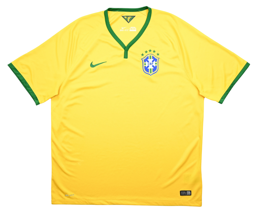 2014-15 BRAZIL SHIRT XXL