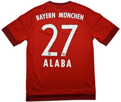 2015-16 BAYERN MUNCHEN *ALABA* KOSZULKA XL. BOYS