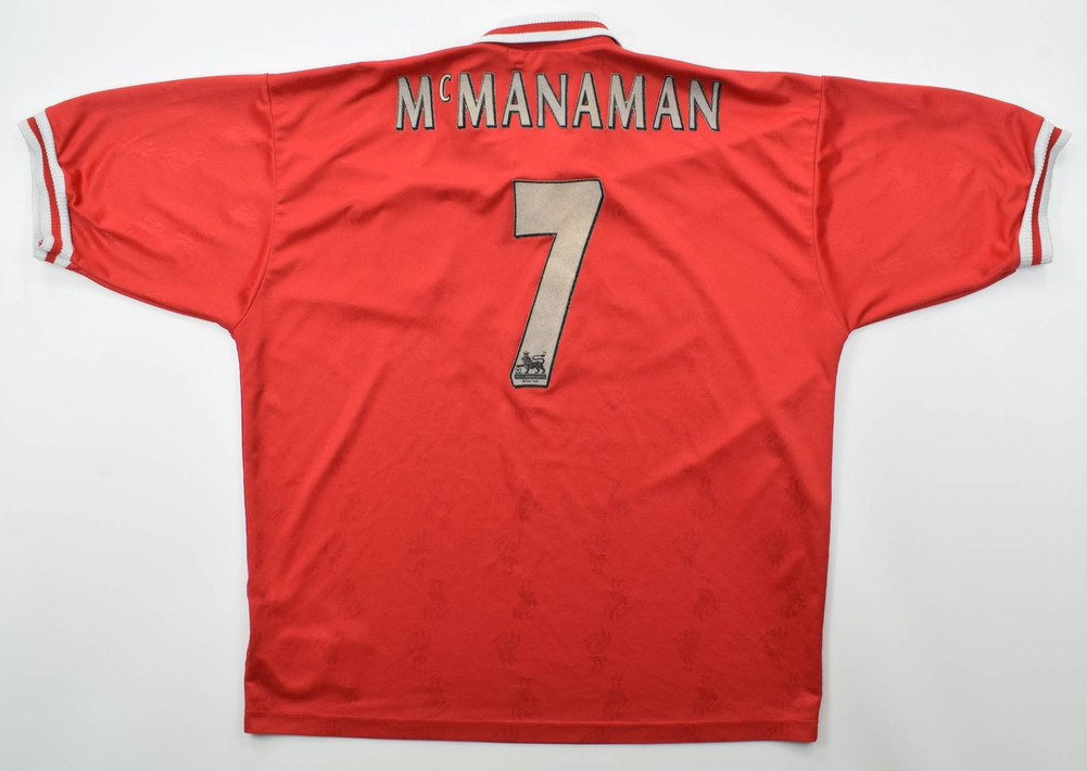 1996-98 LIVERPOOL *MCMANAMAN" SHIRT XXL