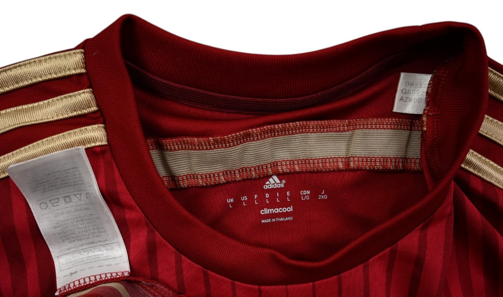 2013-15 SPAIN *A. INIESTA* SHIRT L