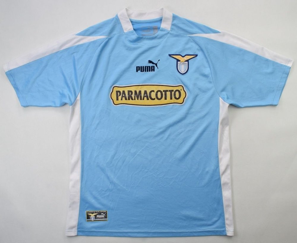 2003-04 SS LAZIO SHIRT XL