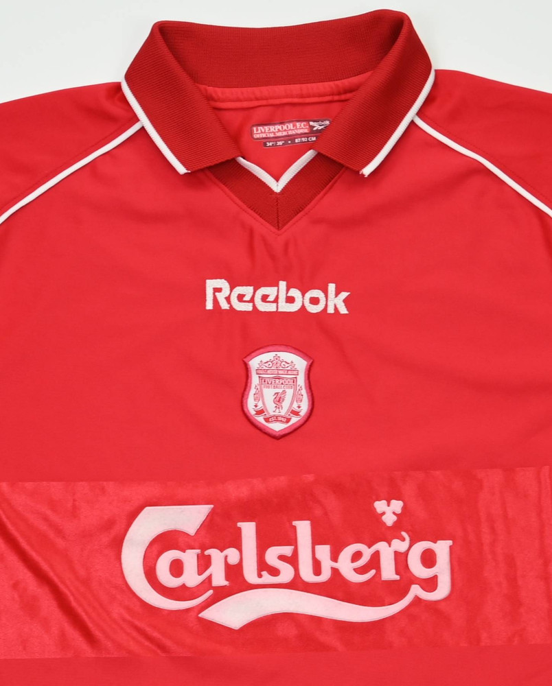 2000-02 LIVERPOOL *GERRARD* SHIRT S