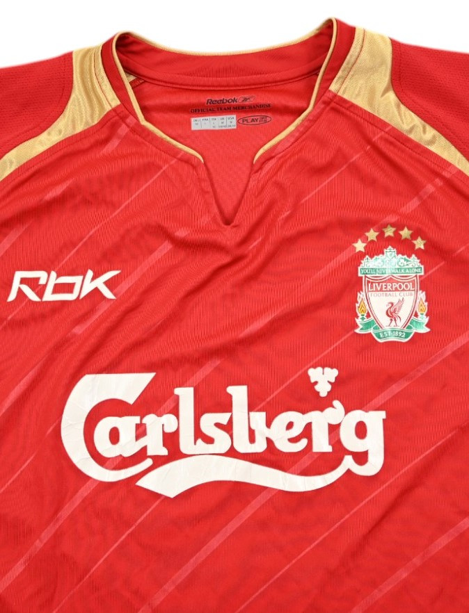 2005-06 LIVERPOOL *STEVIE G* KOSZULKA L