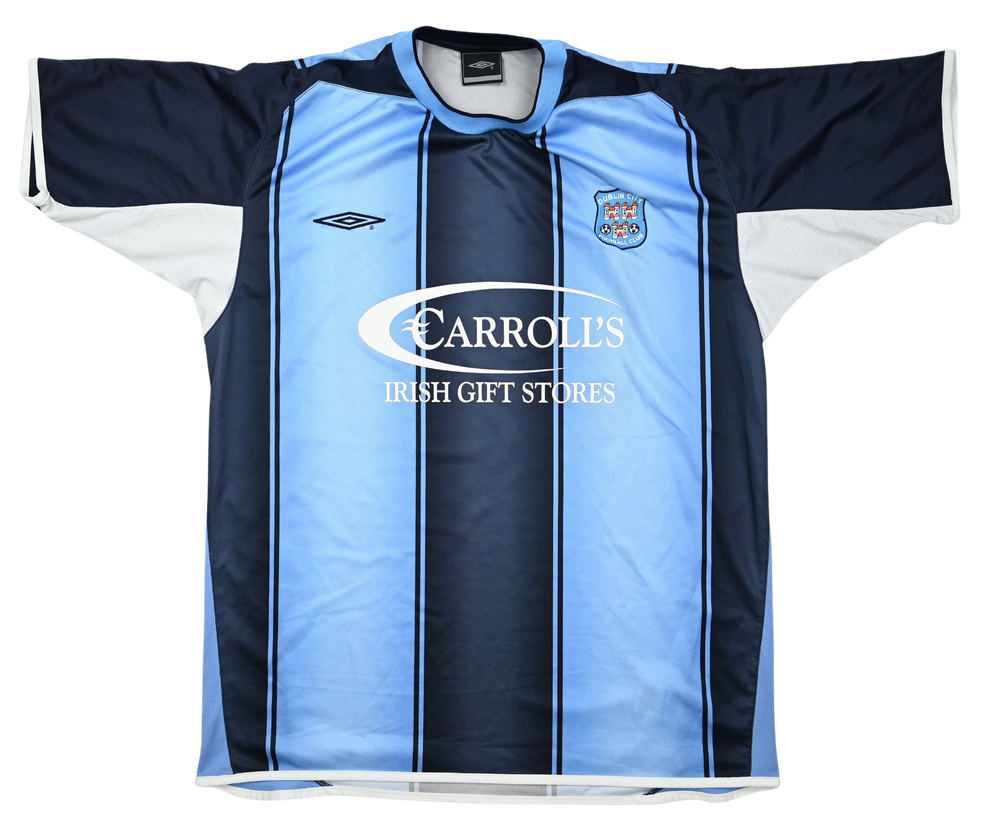 2006-07 DUBLIN CITY SHIRT L