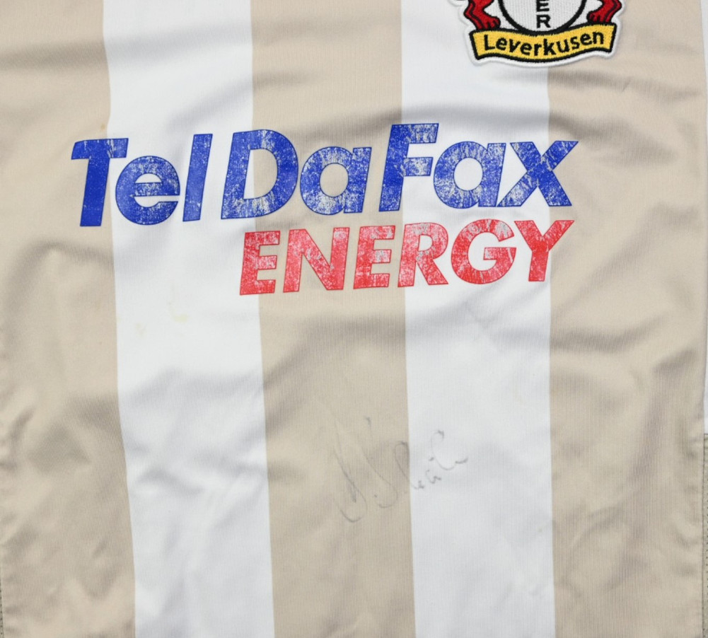 2007-09 BAYER LEVERKUSEN *SCHNEIDER* SHIRT XL. BOYS/S