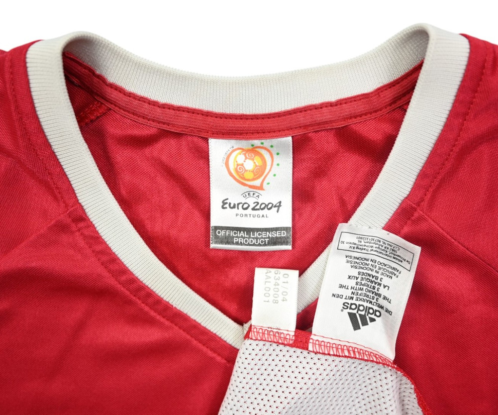 SWITZERLAND EURO 2004 SHIRT L