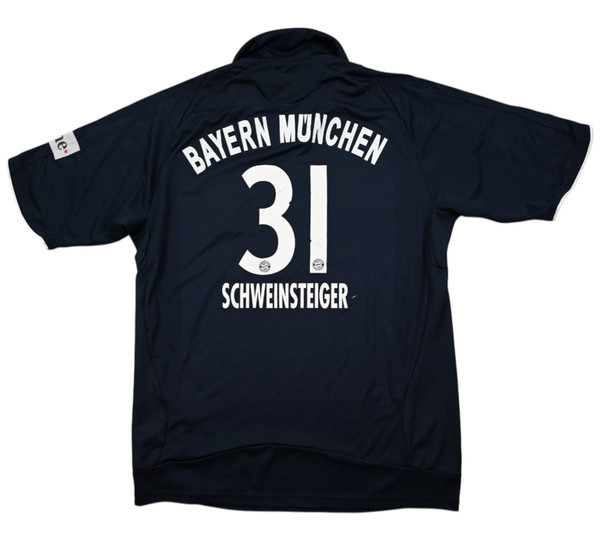 2008-09 BAYERN MUNCHEN *SCHWEINSTEIGER* KOSZULKA XL. BOYS/S