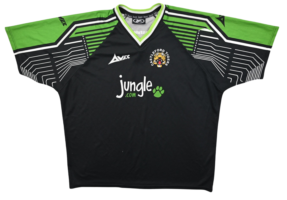 CASTLEFORD TIGERS RUGBY SHIRT XXL