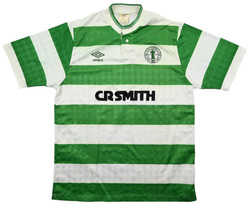 1987-89 CELTIC GLASGOW SHIRT M