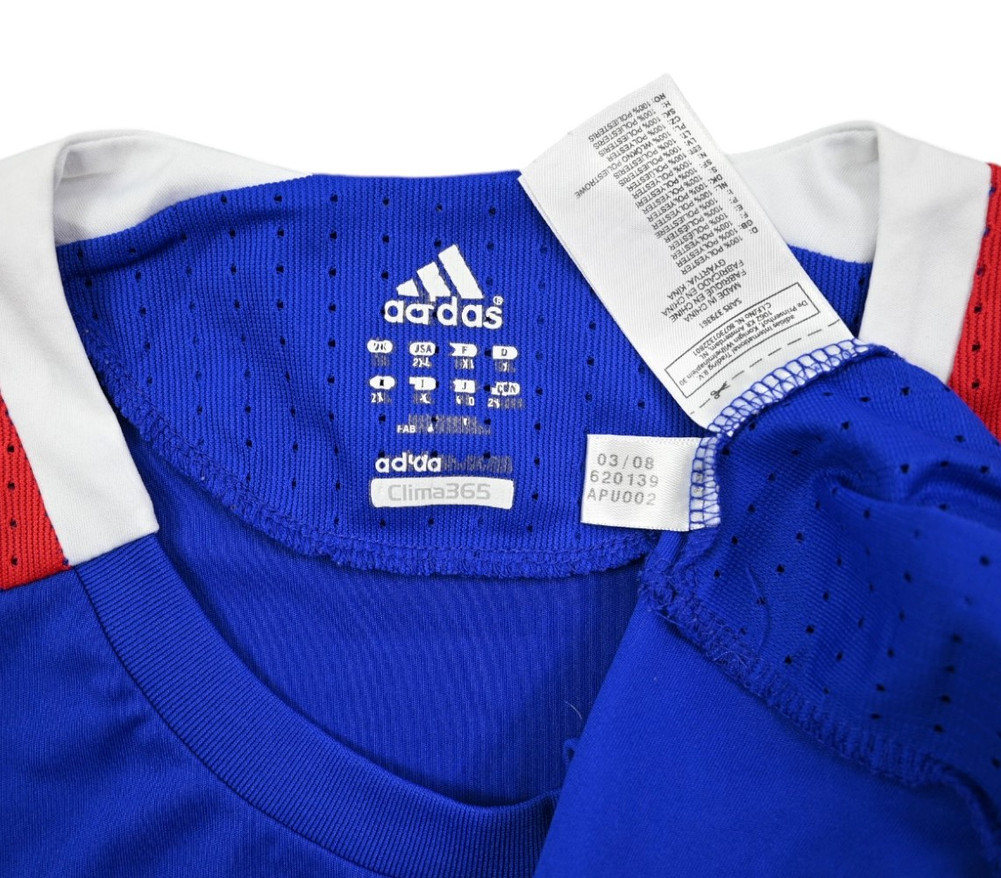 2007-08 FRANCE *ZIDANE* SHIRT XXL