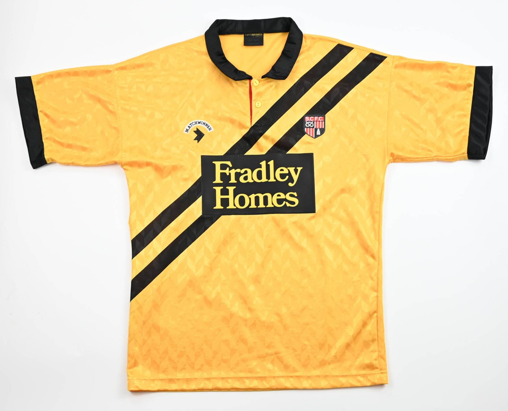 1990-91 STOKE CITY KOSZULKA M/L